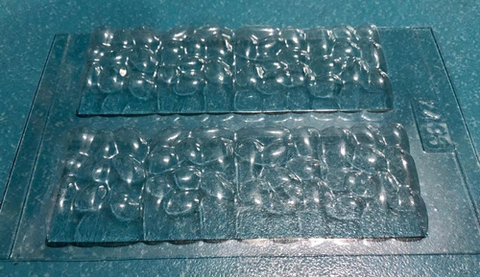 Molde placa de acetato Chocolate Aireado