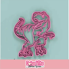 Cortante + Sello Dinosaurio T Rex 12cm