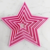 Set x 5 Cortantes Estrellas de 2 a 10cm