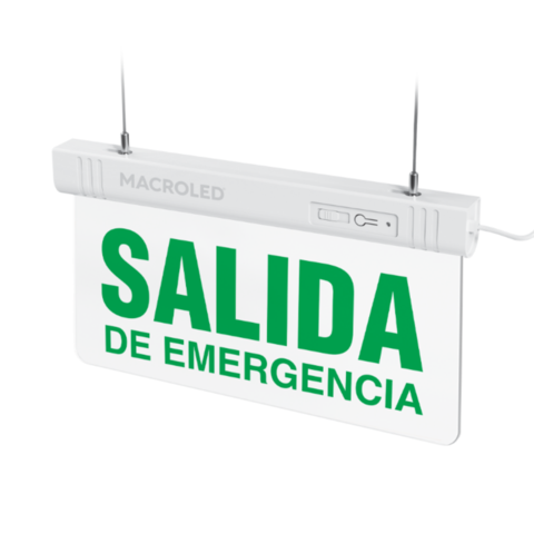 Luz Emergencia 90LED Blanco Frío Macroled EML-90 - Productos Integra SRL