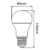 Lampara Led Foco Bulbo Led 20w = 150w Alta Potencia A80 - comprar online