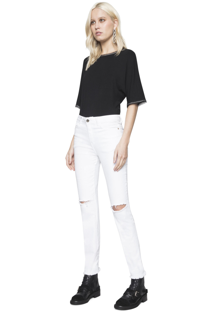 Calça ellus branca feminina clearance