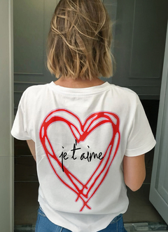 Remera Je t aime - comprar online