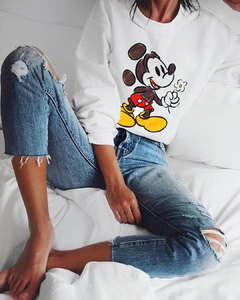 Buzo mickey mouse mujer sale