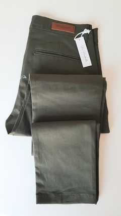 Pantalon chino (verde) - comprar online