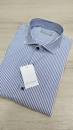 Camisa rayada (S198)100% algodon premium
