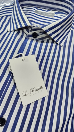 Camisa raya ancha (S195) 100% algodon premium - comprar online