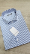 Camisa rayada (S197) 100% algodon premium