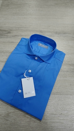 Camisa lisa azulino (1109)