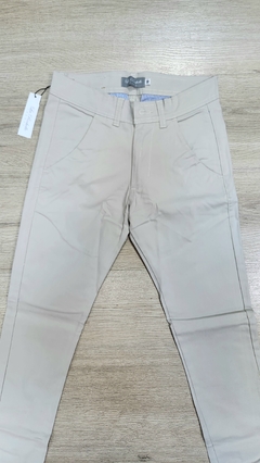 Pantalon chino teen (tiza) - comprar online