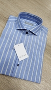 Camisa rayada (S225) 100% algodon