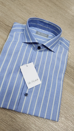 Camisa rayada (S225) 100% algodon