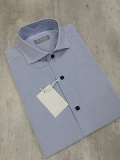 Camisa rayada (S170) 100% algodon