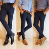 Pantalon chino (azul)