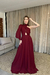 Vestido Longo Versace Marsala