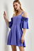 VESTIDO CURTO MALI LILAS - comprar online