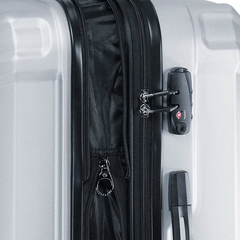 SAMSONITE BLAZE SPINNER - Grande - Plateado - Travel Store by Pezzati Viajes 