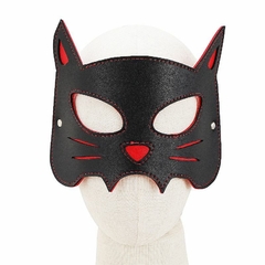 Máscara Luxuosa em Formato de Gato - Doce Libido
