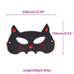Máscara Luxuosa em Formato de Gato - Doce Libido