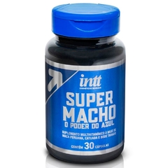 Suplemento Vitamínico Masculino Super Macho C/30 Cápsulas - Intt - Doce Libido