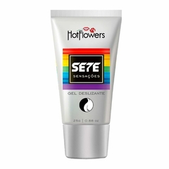 Gel para Sexo Anal Sete Sensações 25g - HotFlowers - Doce Libido