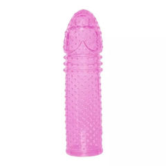 Capa Peniana Expansora 14cm La Pimienta - Rosa - Doce Libido