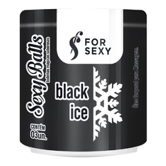 Bolinha Beijável Tri Ball - Black Ice For Sexy - Doce Libido