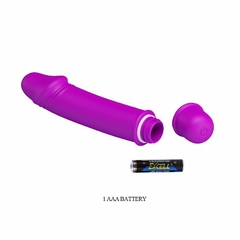 Vibrador Silicone Emily C/Glande 10 Vibrações - Pretty Love Doce Libido