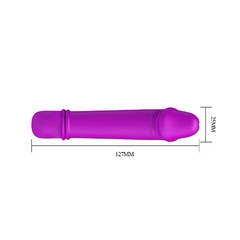 Vibrador Silicone Emily C/Glande 10 Vibrações - Pretty Love Doce Libido