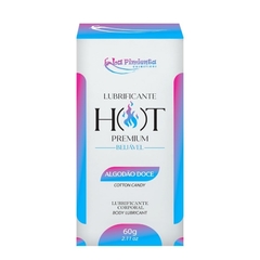 Lubrificante Beijável Hot Premium La Pimienta 60g - Algodão Doce - Doce Libido