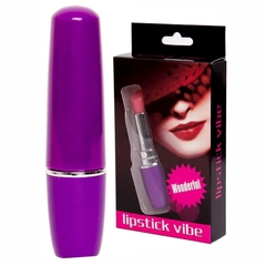 Vibrador-Formato-De-Batom-Lipstick-Roxo-doce-libido