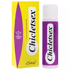 Lubrificante Beijável Chicletsex 15ml - Tutti-Frutti - Doce Libido