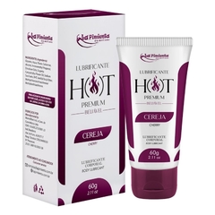 Lubrificante Beijável Hot Premium 60g - Cereja - La Pimienta - Doce Libido