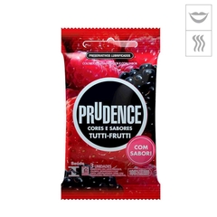 Preservativo-Prudence-Cores-e-Sabores 3un-Tutti-Frutti