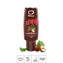 Gel Comestível Yummy Hot 15ml - Creme de Avelã - Doce Libido