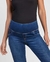 CALCA JEANS GESTANTE SKINNY BASIC AZUL MÉDIO EMMA FIOREZI - comprar online