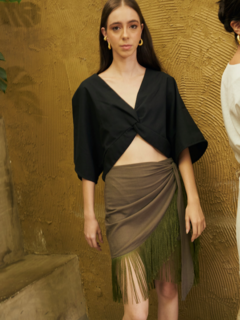 Rio Skirt Oliva MIN - Serial Resortwear