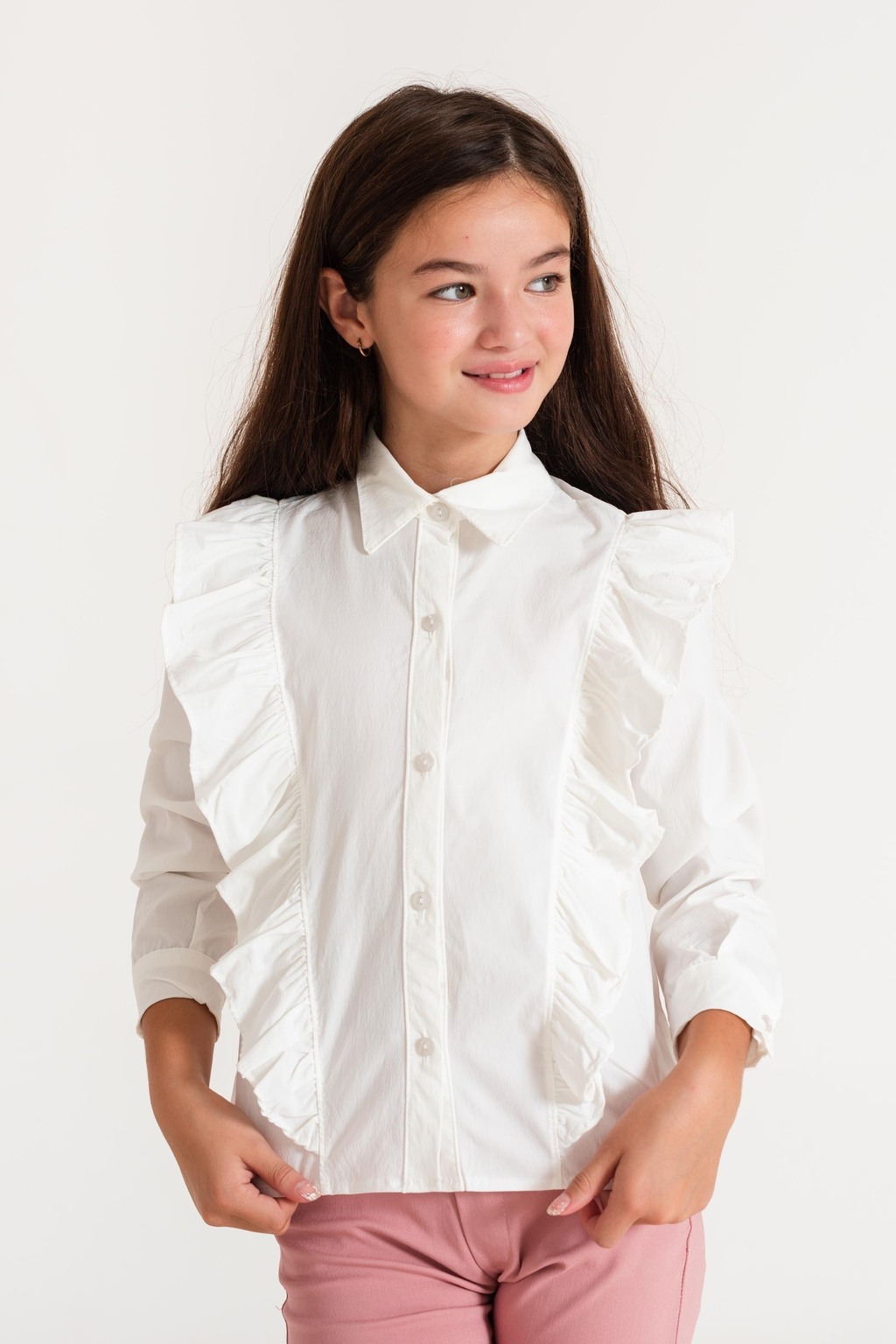 Camisa con volados paula Comprar en Lushka Kids