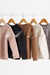 Sweater Agostina bordado bicolor - comprar online