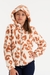 Campera Lucy corderito print - Lushka Kids