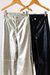 Pantalon cuerina metalizada Ikia - comprar online