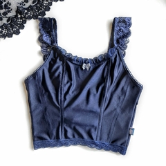 TOP ESTEFI AZUL - tienda online