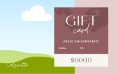 Gift Card - tienda online