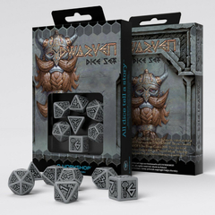 Kit de Dados: Dwarven - Gray & Black (Q Workshop) - comprar online