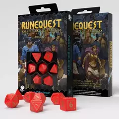 Kit de Dados: Runequest - Red & Gold (Q Workshop) - comprar online