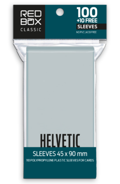Sleeve Classic: HELVETIC 45 x 90mm