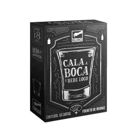 Cala a Boca e Bebe Logo – Buró