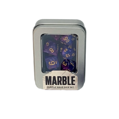 Kit de Dados: Marble - Purple Wave