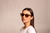 Óculos de sol bossa animal print - loja online