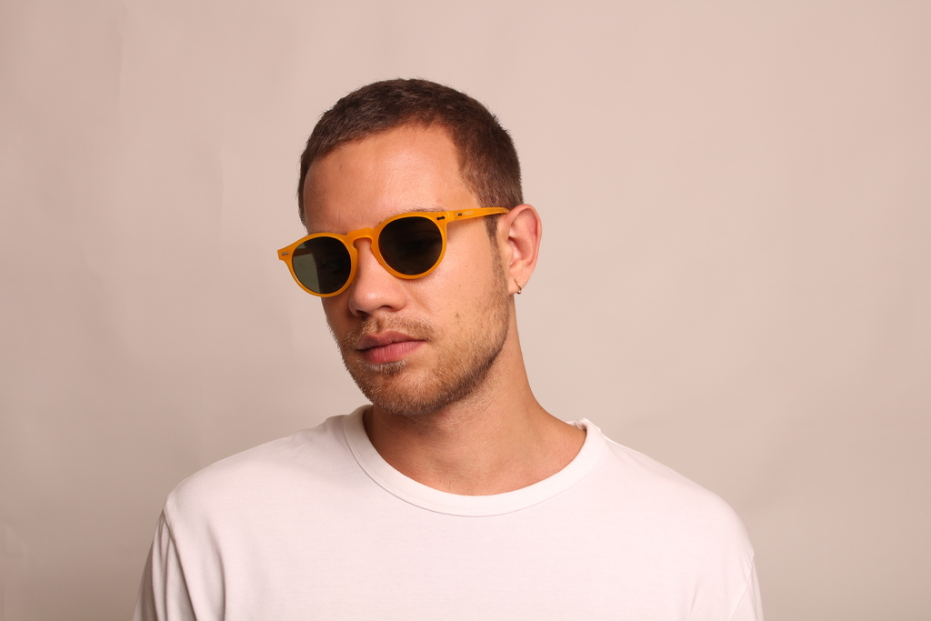Óculos de sol polarizado Aldo amarelo - KOZZE